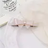 Novo Prendedor de Cabelo de Acetato com Laço 3D Dupla Camada Estiloso e Doce, Presilha para Mechas Frescas, Presilha Lateral Atacado