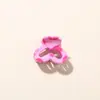 Presilha de Cabelo Colorida Nova Transfronteiriça 2,5cm em Formato de Coração, Mini Presilha Lateral de Garra, Presilha Fofa de Princesa para Franja