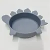 Tazón de Silicona para Alimentar con Ventosa, Artículos de Grado Alimenticio para Bebés y Niños Pequeños, Cuchara para Alimentar con Ventosa
