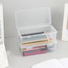 Caja de Almacenamiento para Lápices, Gran Capacidad, Portalápices de Papelería Transparente, Lápices de Colores, Crayones para Niños, Bolsa para Lápices de Dibujo y Boceto, Caja de Crayones