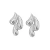 Ins Pendientes Populares Transfronterizos Europeos y Americanos de Acero Inoxidable Forma de Gota Simple Pendientes de Moda Elegantes de Nicho Pendientes para Mujer