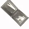 Billetera Multifuncional para Hombre con Cremallera Billetera Licencia de Conducir Ranura Multitarjeta Integrada Suministro Directo de Fábrica Billetera Horizontal de PU