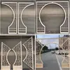 Pantalla Divisoria de Rejilla de Madera Maciza Entrada de Sala de Estar Recorte Nuevo Estilo Chino Techo Puertas y Ventanas Antiguas Rejilla Tallada en Madera Carpintería
