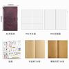 Estilo retro europeo estilo pirata equipaje de mano viajero A6 libro de mano hojas sueltas papel kraft cuaderno simple sub-diario