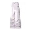 26 Pantalones Casuales Nuevos para Mujer, Resistentes al Viento, Impermeables, Transpirables, de Carga para Exteriores, Montañismo, Sueltos, Abertura de Pierna Ajustable, Pantalones Paracaídas para Hombre