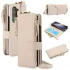 Adecuado para iPhone Ultra Bolsa con Cremallera Funda para Teléfono Samsung Z Fold8 Ultra Funda Anti-Caída Cruzada