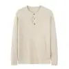 Ins Estilo Ligero Maduro 2024 Delgado Primavera y Otoño Nuevo Casual Holgado Moderno Camisa de Punto Base Color Sólido Suéter para Hombre