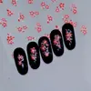 Novo Adesivo para Nail Art Estéreo 5D Em relevo Borboleta Flor Renda Laço Rosa Adesivo de Unha de Alta Qualidade