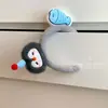 Diadema Creativa de Pingüino y Cabeza de Pez de Dibujos Animados Adorable y Divertida Diadema de Peluche para Niña Foto Lavado de Cara Pasador de Pelo Diadema Divertida