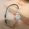 Pulseras Tejidas a Mano con Cordones Tejidos a Mano de Ocho Hilos para Hombres y Mujeres, Joyería DIY Desmontable, Personalizable
