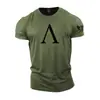 Tótem Espartano Impreso en 3D Transfronterizo Europeo y Americano Nuevo Camiseta Casual de Manga Corta para Hombre Venta Directa del Fabricante Fuente