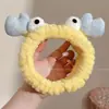 Diadema de Peluche Antideslizante Linda para Lavado de Cara 2026 Nuevo Estilo Diadema para Mujeres Aplicación de Mascarilla Goma para el Pelo Pinza para el Pelo Tocado
