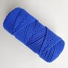 Cuerda de Algodón Hilada al Alma de 4 mm Macramé Cuerda Tejida a Mano Bolsa Colgante Tapiz Material Hilo de Algodón Grueso Decoración para el Hogar