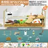 Aquário de Vidro para Tartarugas para Uso Doméstico na Sala de Estar, Tanque de Criação Universal com Plataforma para Tomar Sol, Aquário Ecológico Paisagístico para Peixes Pequenos, Tanque de Criação Mista para Peixes e Tartarugas