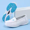 Novos Sapatos de Enfermagem com Placa de Carbono para Mulheres, Verão, Sola Plana, Sola Macia, Vazado, Respirável, Não Cansativo, Antiderrapante, Sapatos de Trabalho Confortáveis, Dropshipping
