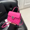 Bolsa Pequena Bolsa Feminina Nicho 2024 Nova Moda Fashionável Elegante Bolsa de Mão Têxtil Rombos Versátil Bolsa de Ombro Transversal