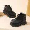 Botas para Niña Botas Martin de Cuero para Niños 2026 Otoño/Invierno Nuevo Estilo Botas de Nieve de Princesa Elegantes Botas Cortas de Felpa de Algodón para Bebé