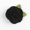 Clip de oreja de flor amarilla dulce francesa, flequillo de hada, pasador de niña, pinza lateral, rollo de tela no tejida de temperamento, rosa