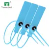 Etiqueta de sello de plástico desechable precinto de seguridad para logística etiqueta de sello hebilla a prueba de manipulaciones brida de cable hebilla anti-caída hebilla anti-robo para zapatos