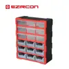 Caja de Piezas Le Caja de Almacenamiento Alta Rectangular de Plástico Caja de Herramientas Accesorios Caja Multicompartimento Muestras Tornillos Cajón