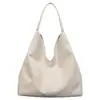 Bolso tote vintage de gran capacidad para el día a día, nuevo modelo otoño 2026, bolso de hombro casual de moda de alta gama