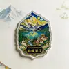 Imanes Acrílicos para Refrigerador Serie Ganzi|Imanes de Souvenir de la Ciudad de Daocheng Yading Kangding