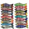 Fonte Cruzada Spot 16g Novo Conjunto Multi-Seção Peixe Isca Submersível Suprimentos de Pesca Dura Equipamento de Pesca Personalização