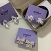 Pendientes de Botón Perla Fuego Lazo para Mujer Pendientes de Lujo Ligero Gama Alta 2026 Nuevos Pendientes Más Vendidos Accesorios