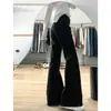 Jeans Acampanados Blancos para Mujer Tendencia 2025 Nuevos Tallas Grandes para Gorditas Aspecto Adelgazante Pierna Recta Suelta Pantalones de Campana