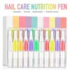Bolígrafo de nutrición para uñas más vendido de Amazon TK transfronterizo, bolígrafo portátil de reparación de cutículas y cuidado de uñas color macarrón, personalizado de fábrica