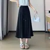 Pantalones Culotte Morados de Encaje Anchos para Mujer, Estilo Delgado de Verano, Nuevos 2026 de Cintura Alta Adelgazantes Sueltos Casuales Cortos A12756