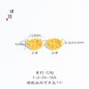 Color duradero no se decolora Arena dorada de Vietnam seguro y saludable zodiaco dragón fantasma de la montaña colgante accesorios DIY pulsera pulsera