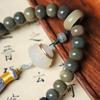 Anel Corrente Raiz de Bodhi Jade Verde Branco Natural Acessórios Lótus Gradiente Franja Acessórios para Carro Acessórios Pulseira de Rosário Dispersa Fio