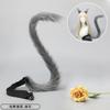 Una generación de gato japonés Niang Lolita orejas de bestia cola de bestia joyería cosplay hecha a mano accesorios de cola de gato de pelo largo