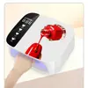 Impressão UV Padrão Dupla Fonte de Luz Lâmpada de Unha de Alta Potência Máquina de Unha Plug-in Lâmpada de Fototerapia UV Lâmpada de Cura Transfronteiriça