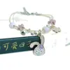 Pulsera Tejida a Mano de Conejo de Dibujos Animados Fresca y Linda para Parejas, Mejores Amigos, Estudiantes Universitarios, Linda Pulsera Regalo 72