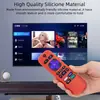 Novo Modelo Adequado para Controle Remoto Roku Capa Protetora de Silicone, Vazada, Espessada, Anti-Queda, Antiderrapante, Luminosa, Concha Protetora Colorida
