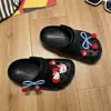 Adecuado para Zuecos Infantiles, Dijes para Zapatos, Decoración de Accesorios con Lazo de Gato Lindo y Juguetón de Dibujos Animados