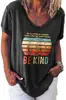 Tienda independiente de comercio electrónico transfronterizo shopify Amazon camiseta estampada de cuello en V