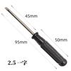 Chaves de Fenda Pequenas Phillips, de Fenda, Sextavadas e Torx 1.5/2.0/3.0 para Ferramentas de Desmontagem e Reparo