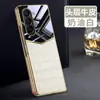 Para Samsung W22/W 23 funda de teléfono creativa de alta gama de cuero de vaca de capa superior de lujo Z Fold6/5 funda trasera de cuero