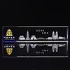Adornos de Cristal de Edificio Emblemático de Jinhua, Zhejiang, con Torre de Ocho Melodías Tallada, Souvenirs Turísticos, Regalos de Cristal Culturales y Creativos, Hechos a Medida