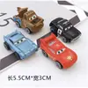 Carrinho de Brinquedo Puxa-e-Solta Decoração de Bolo Carros de Desenho Série Trem Pequeno Topper de Bolo de Aniversário Infantil~