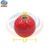 Varilla Roscada de Acero Inoxidable 304 Roja Mango de Baquelita Mango de Bola Perilla Esférica Mango de Cabeza Redonda Tornillo de Apriete Manual 4568