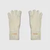 Guantes de Punto para Mujer en Invierno, Cálidos y Engrosados para Ciclismo Vehículo Eléctrico Guantes de Algodón, Guantes de Lana sin Dedos con Pantalla Táctil a Prueba de Frío