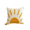 Almohada Personalizada al por Mayor Empalme Sol Dorado Romántica Tassel Bucle Terciopelo Cojín Dormitorio Sofá Hogar