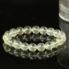 Pulsera grande de cristal natural de citrino de Brasil Joker moda amarillo limón anillo único hecha a mano con cuentas regalo venta al por mayor