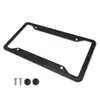 Suporte de Placa de Carro Americano Padrão Americano Material de Alumínio Processo de Oxidação da Superfície com Placa Base de Metal