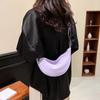 Bolso bandolera de nailon para mujer, moderno bolso bandolera ligero y deportivo, estilo 2024, pequeño, tipo cartera, para llevar debajo del brazo.
