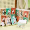 Lenços de Papel Estampados em Desenho Animado para Estudantes e Crianças, Guardanapos Molháveis, Pequenas Bolsas Coloridas Portáteis, Fofos